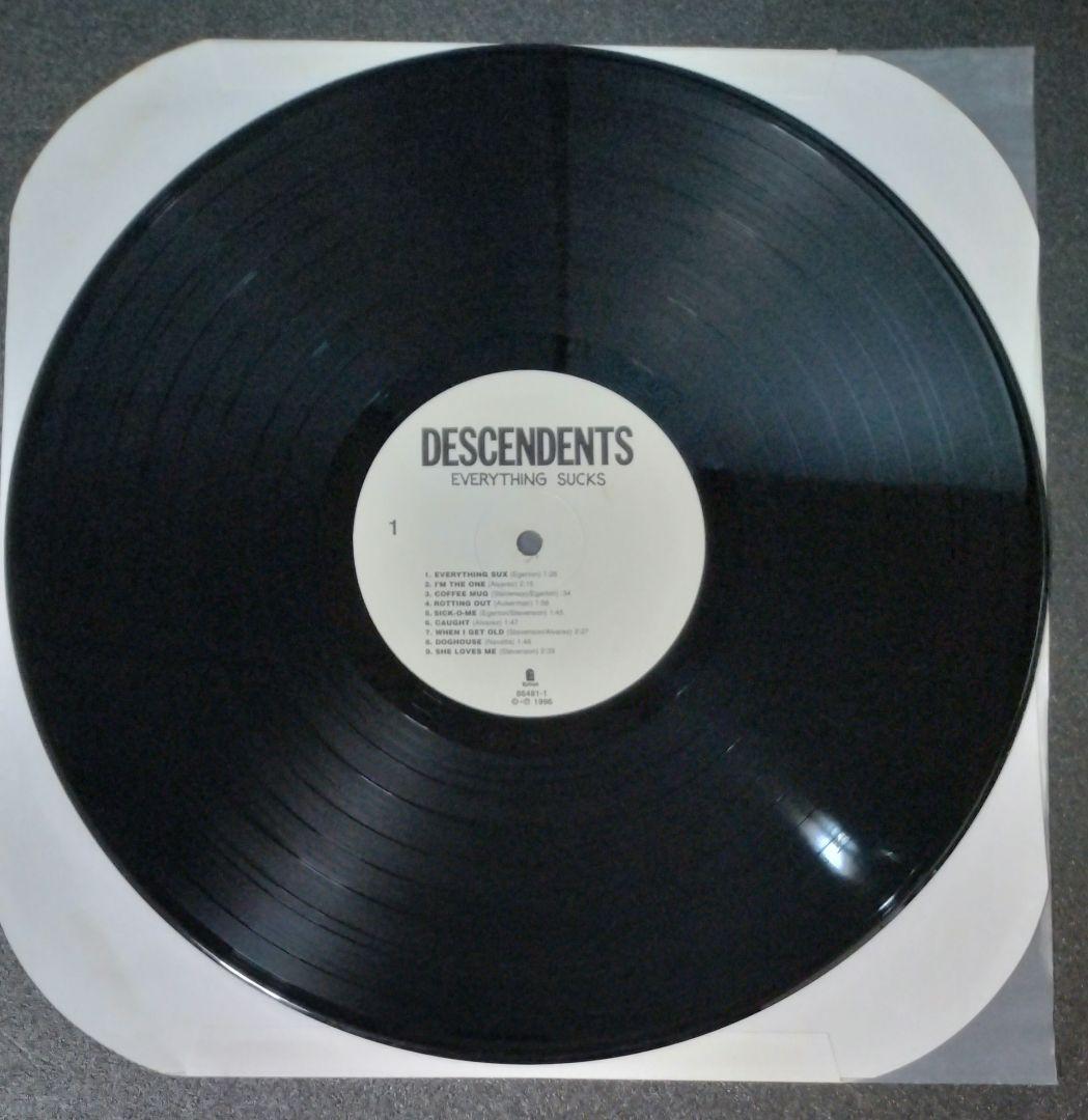 DESCENDENTS 　EVERYTHING SUCKS レコード