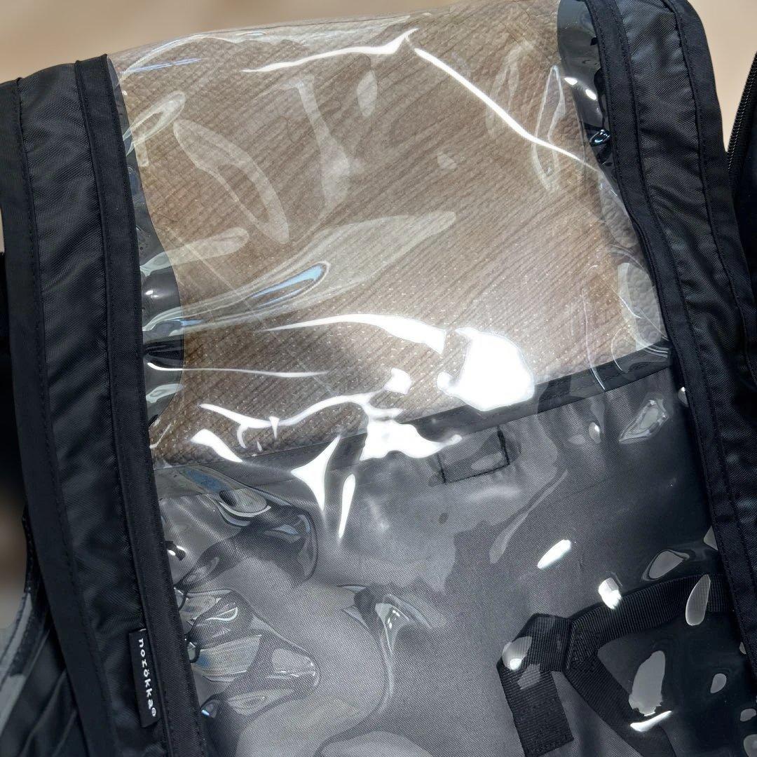 【専用】チャイルドシートカバー 黒 ノロッカ　フロント