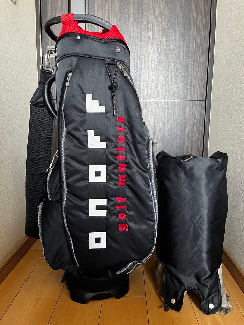 専用　大人気　美品オノフ　ONOFF ブラック　カートキャディバッグ　軽量　9型