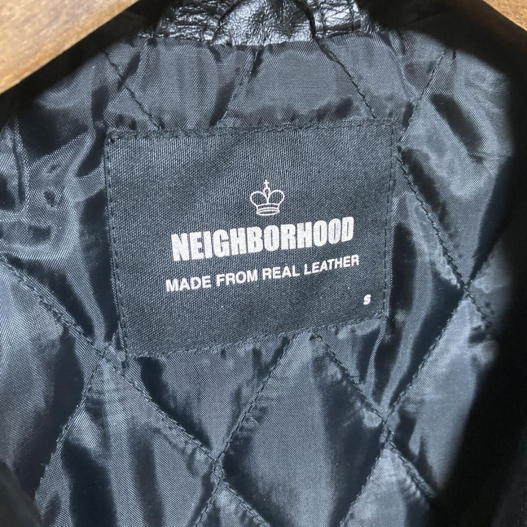 NEIGHBORHOOD　サンダーボルト　ライダース　Sサイズ　レザージャケット