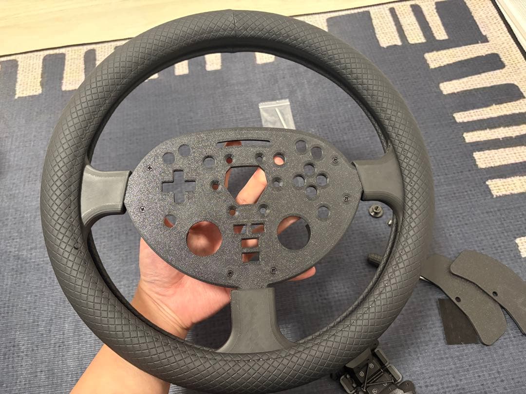 MOZA ES/ESX用14インチ（350mm）交換ホイール＋磁気パドル【新品】