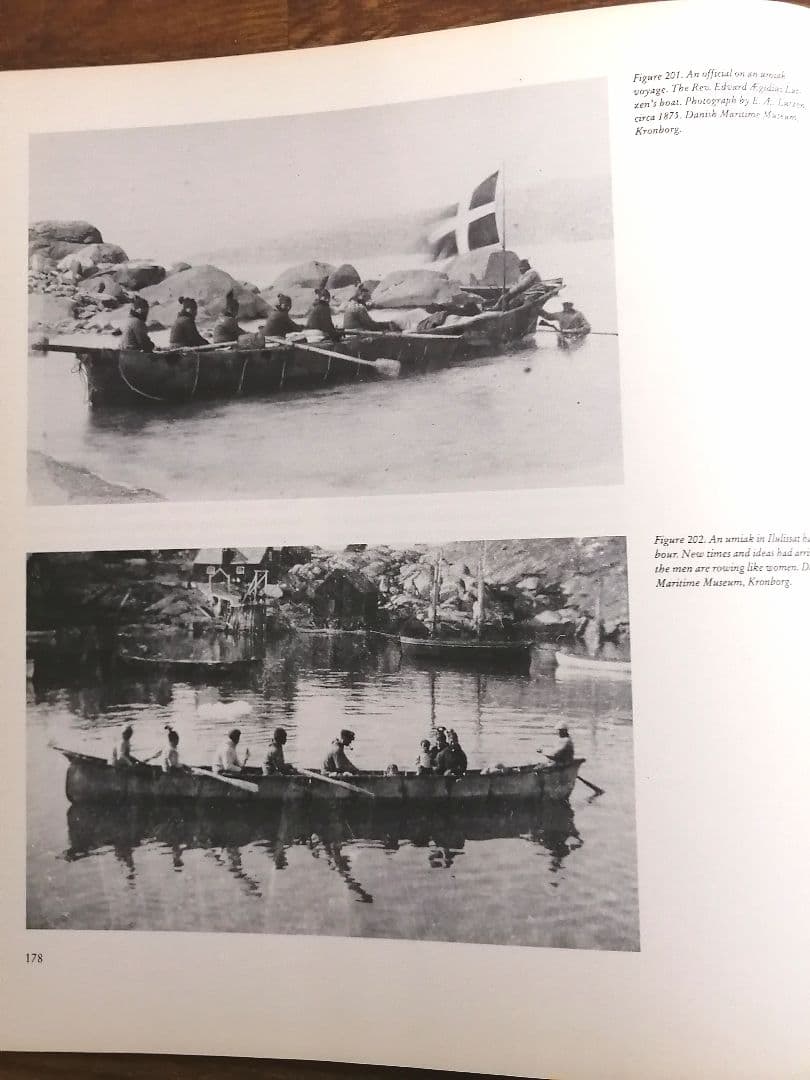 Skinboats of Greenland　H.C. Petersen