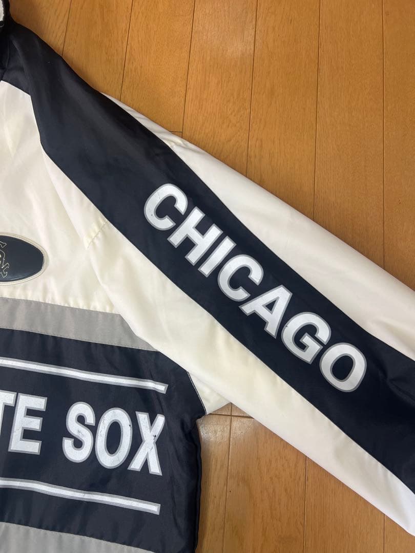 ウェア CHICAGO WHITE SOX MLB JACKET 90s VINTAGE