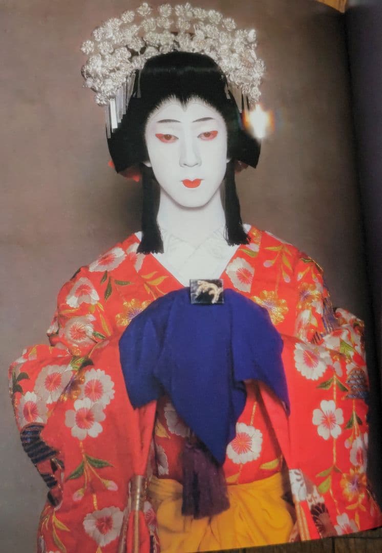 坂東玉三郎（1978年） 篠山紀信　サイン入り