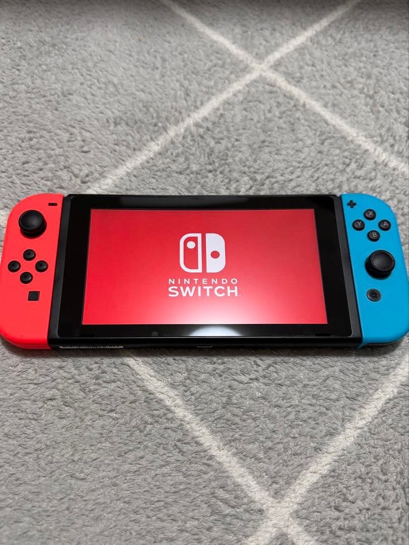 Nintendo Switch 本体 赤/青 動作確認済み