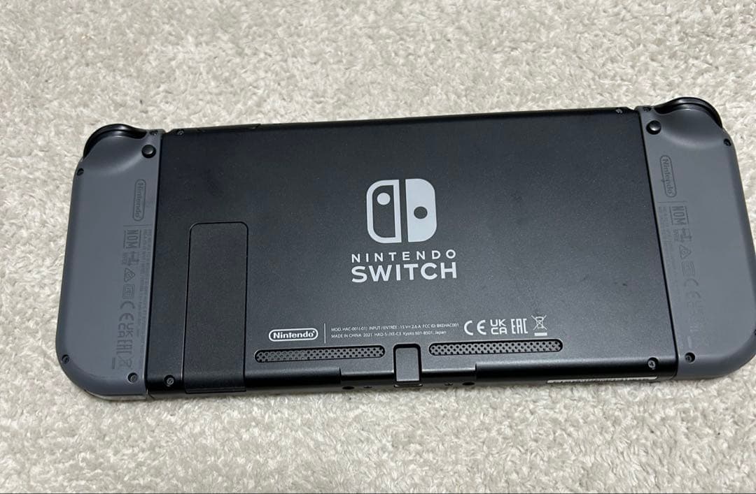 Nintendo Switch グレー 本体 付属品あり　プロコン付き