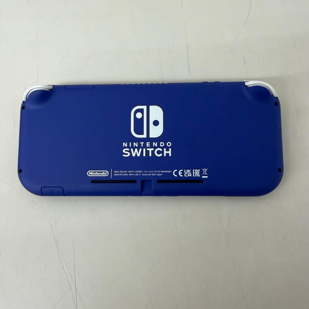 Nintendo Switch Lite ブルー 充電器付き　初期化済み