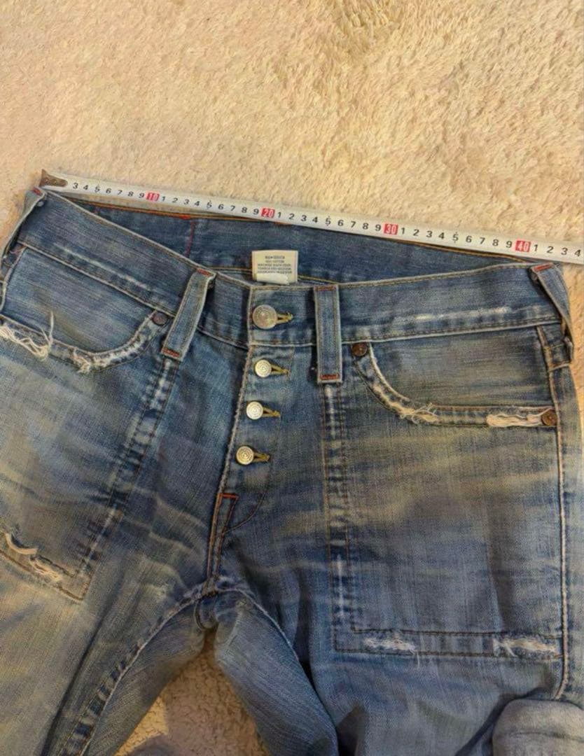io着用 true religion 804 flare jeans