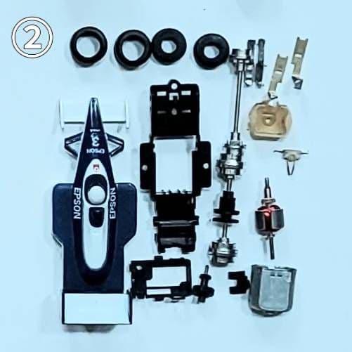スロットカー ビッグレーシング チェリコ / 四車線８の字コースセット一式
