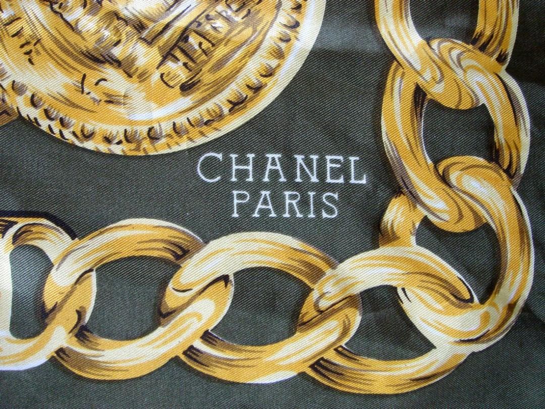 CHANEL シャネル スカーフ シルク