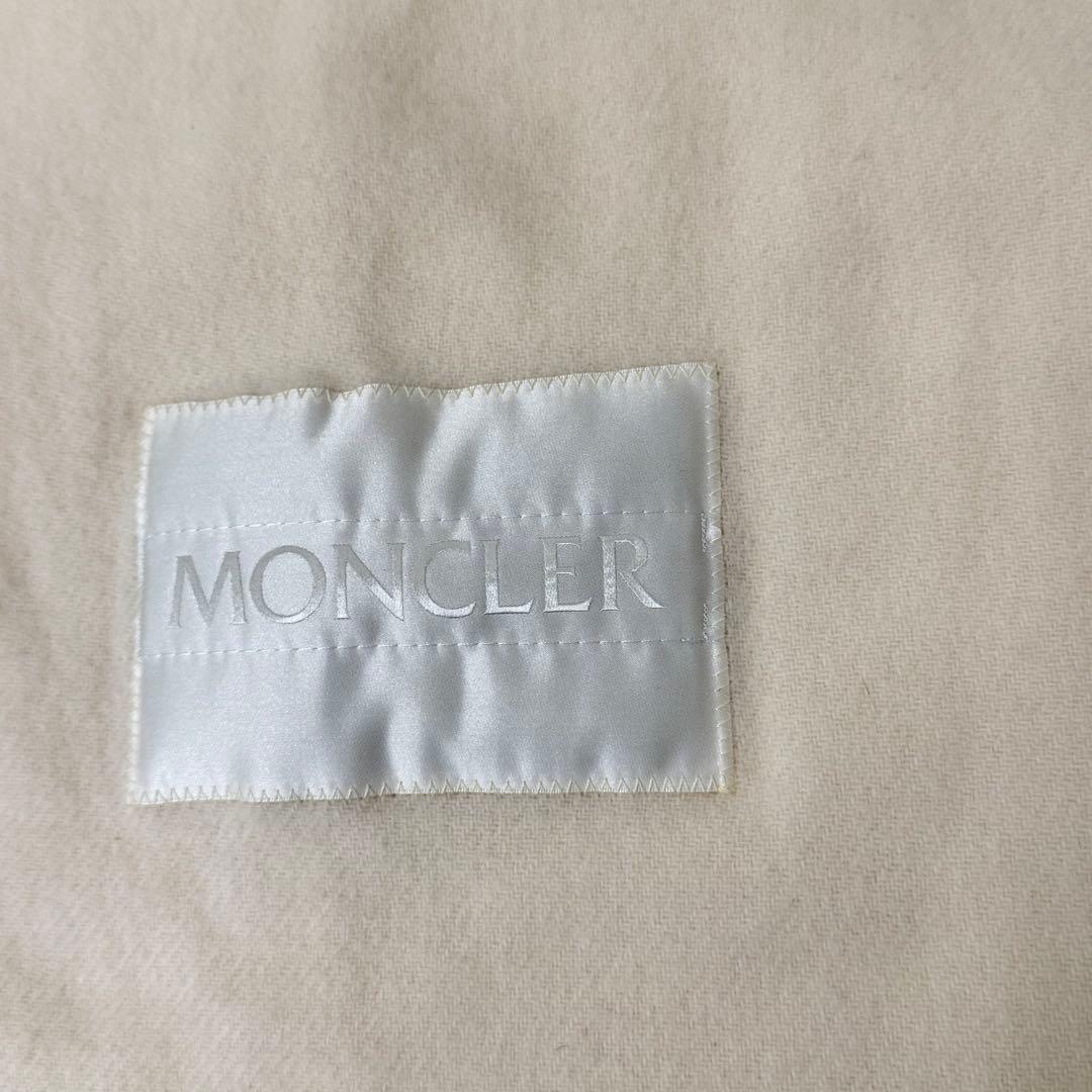 MONCLER モンクレール スカーフ 3C00016 595MA ロゴラベル