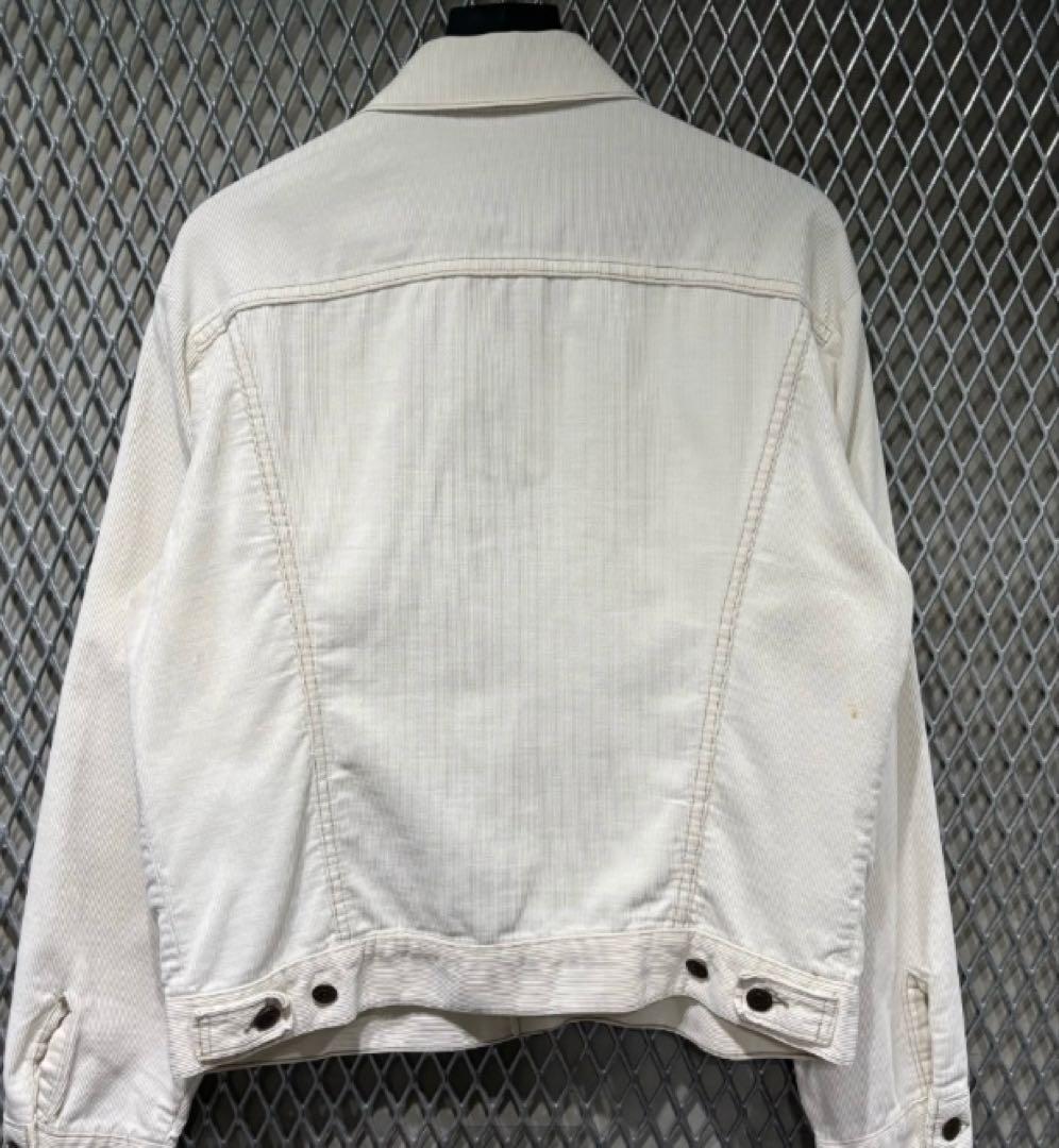 70s levi's 70505 コーデュロイジャケット ホワイト　レア　希少