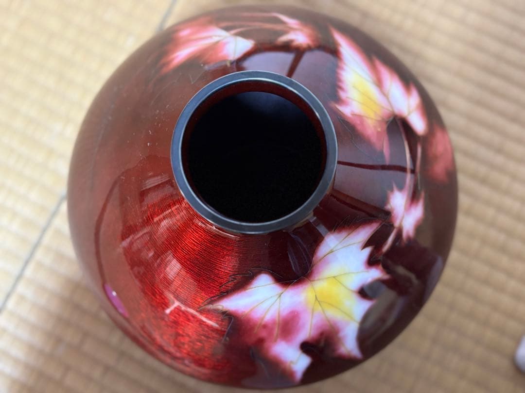 七宝焼 安藤七宝花瓶