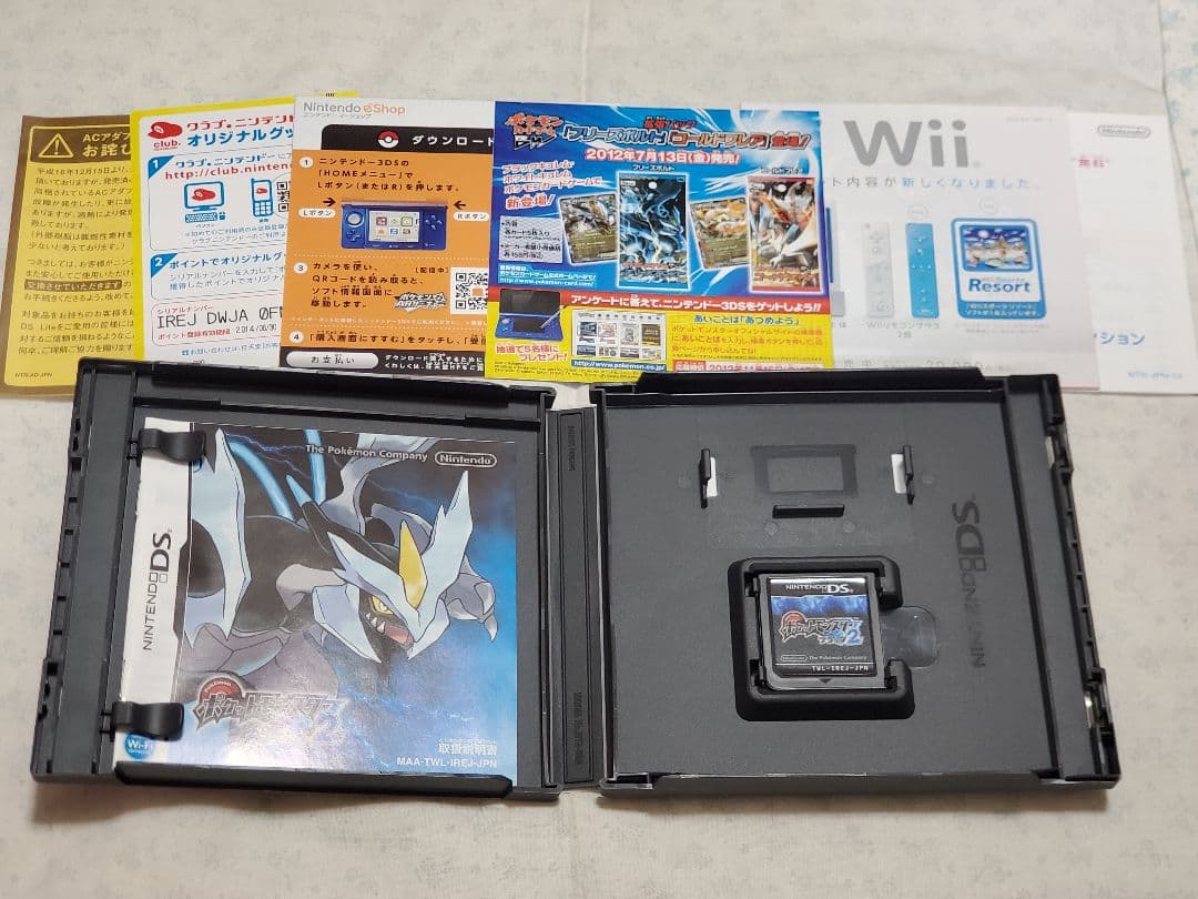 【動作確認済み】ポケモン　ブラック2　ホワイト2