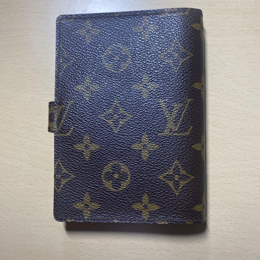 ルイヴィトン LOUIS VUITTON モノグラム スケジュール帳 ブラウン