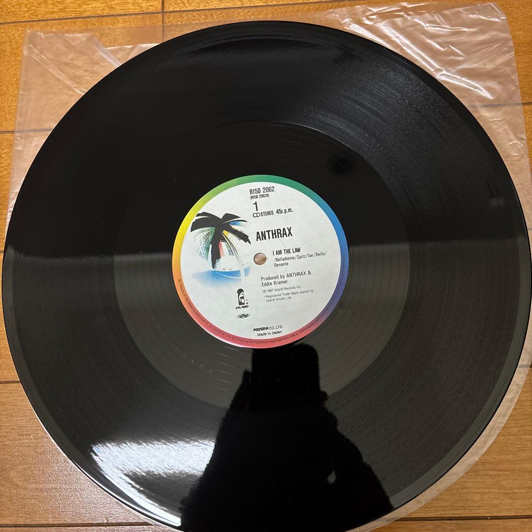 ANTHRAX I AM THE LAW レコード