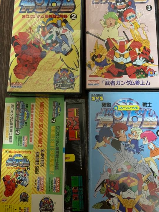 SDガンダム　VHSビデオ