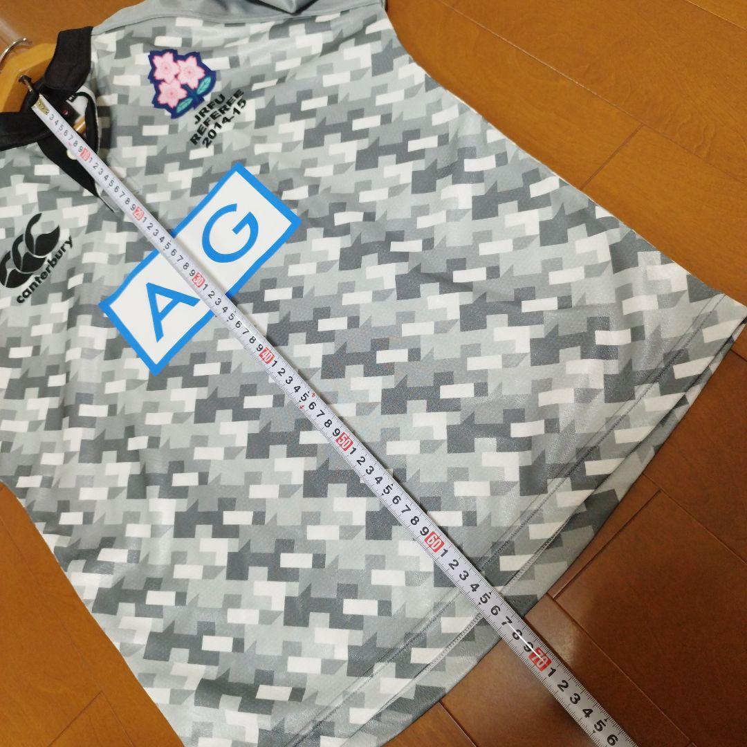 canterbury JRFU レフリー ラグビー AIG Lサイズ 長袖