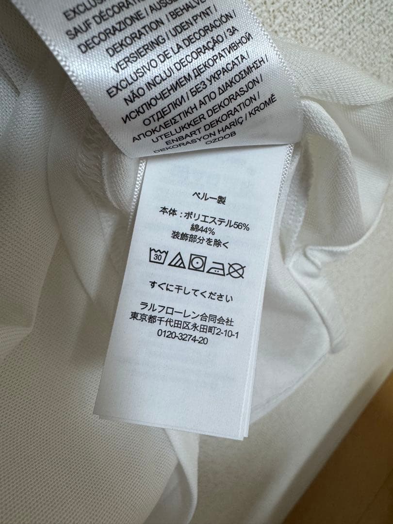 RLX Ralph Lauren ポロシャツ XS ホワイト