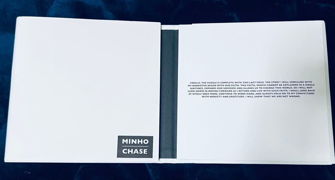 SHINee MINHO ミノ/ミンホ CHASE Complete Ver