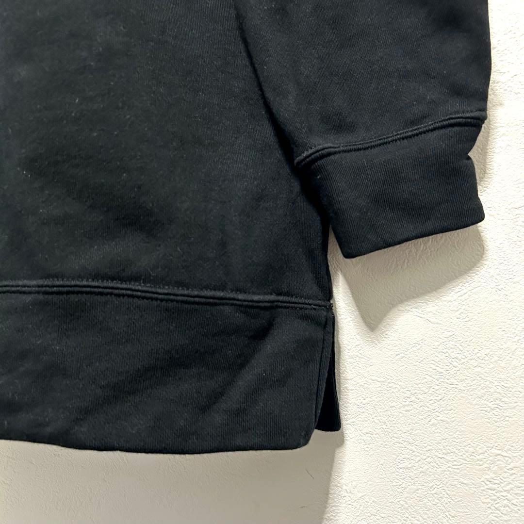 【匿名配送】トゥビーバイアニエスベー パーカー 黒 刺繍ロゴ フーディ