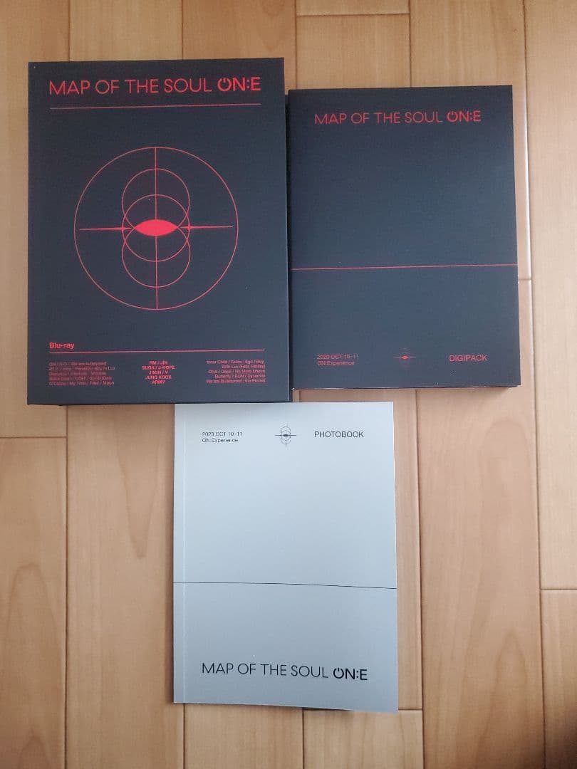 BTS MAP OF THE SEOUL ON:E Blu-ray 抜けなし