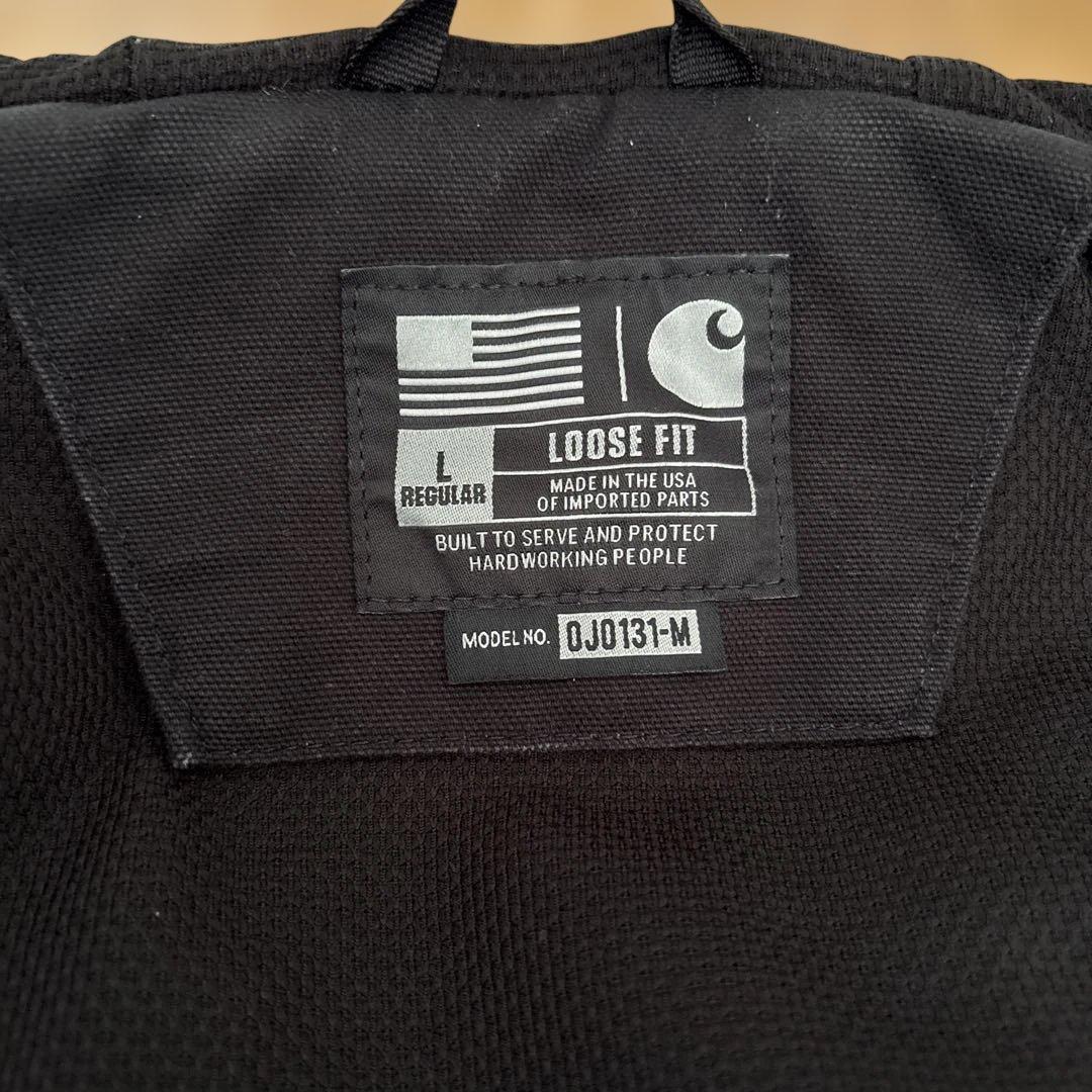 Carhartt J131BLK アクティブジャケット ブラック L カーハート