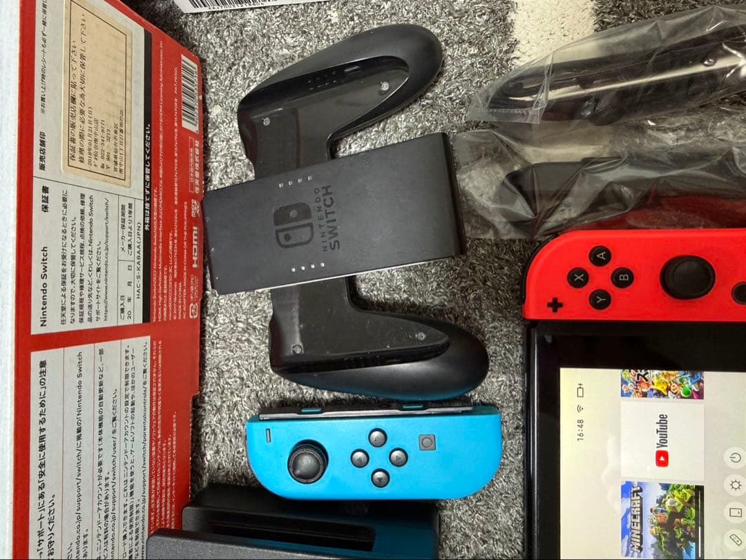 Nintendo Switch 本体 青/赤 Joy-Con 任天堂スイッチ