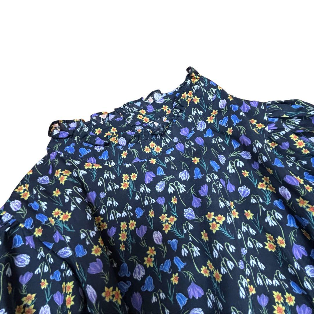 美品❇️マッキントッシュフィロソフィー 花柄 ロングワンピース 36 S