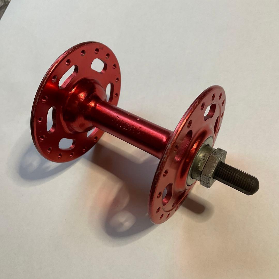 オールドBMX 80年代　Suzue スズエ　ハブ　クワハラ　GT レッドライン