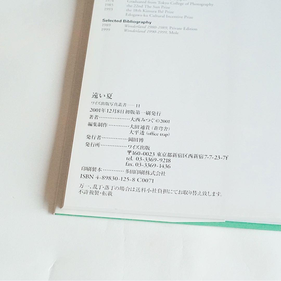 「遠い夏」 大西みつぐ