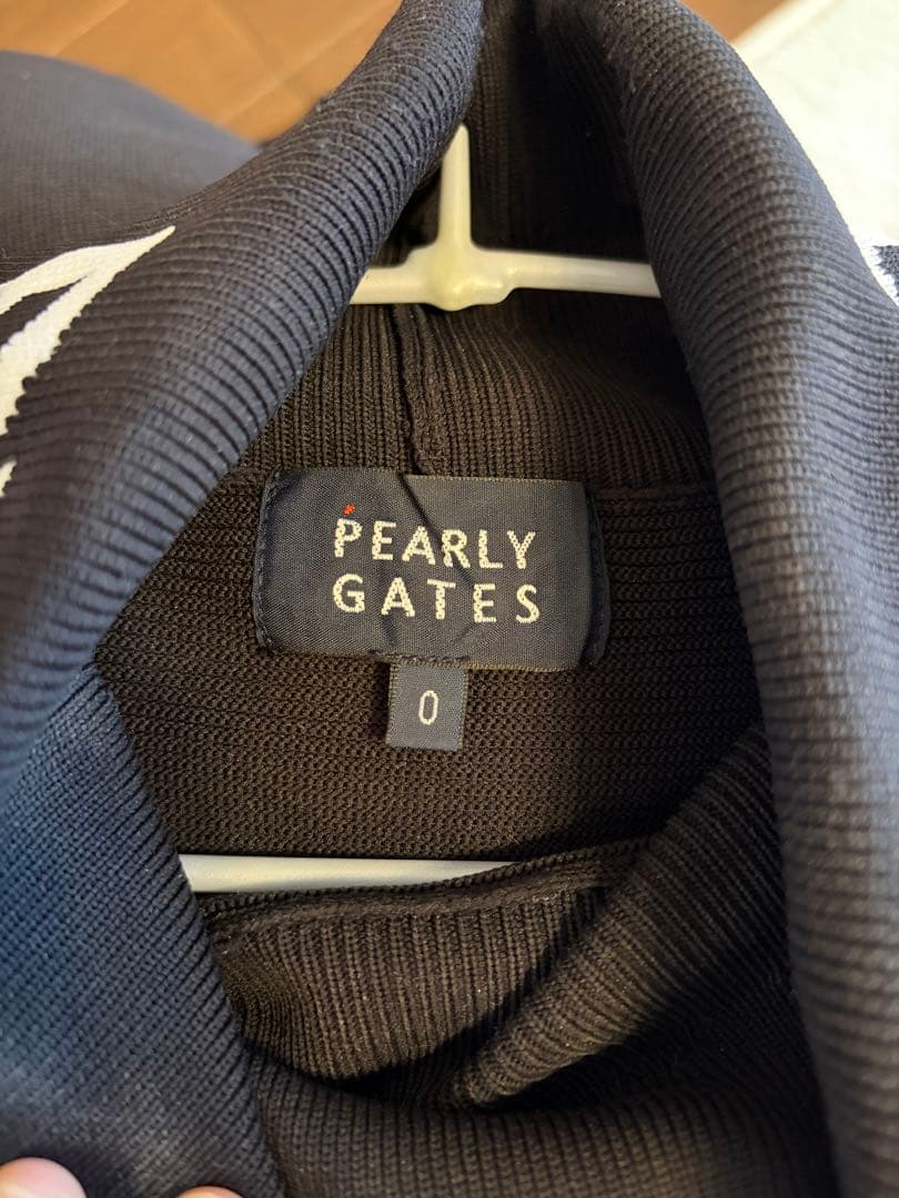 PEARLY GATES ブラックセーター サイズ0