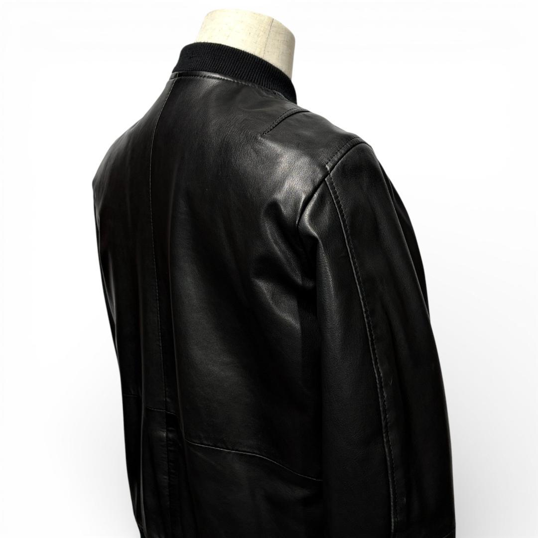 ✨大幅値下げ✨17,800円美品 ★DIESELディーゼル羊革MA-1S中綿