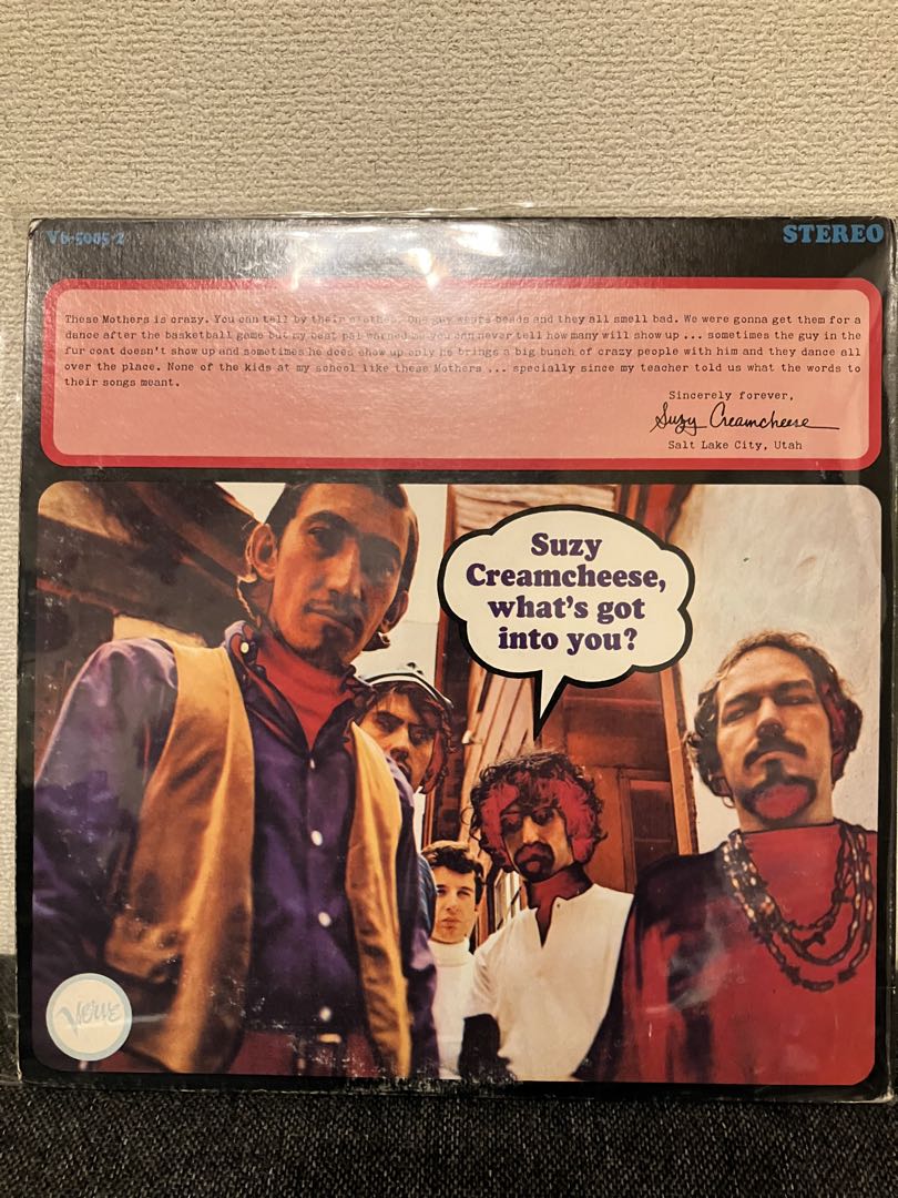 USオリジThe Mothers of Invention Freak Out!