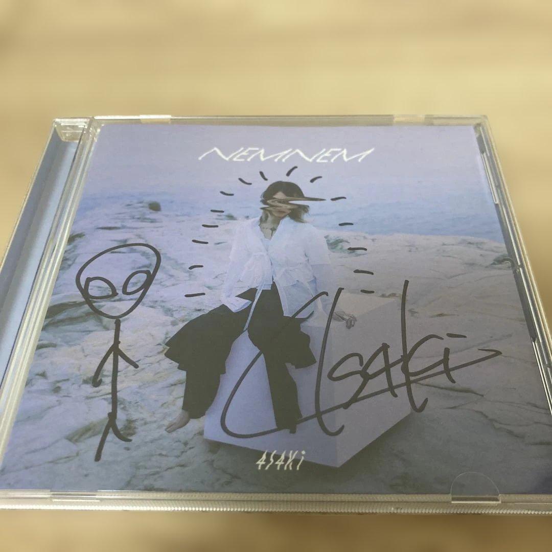 4s4ki NEMNEM CD サイン入り