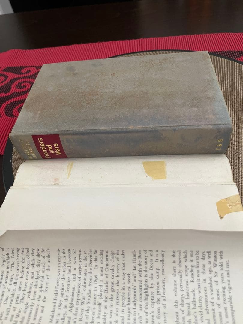 洋書 Frontiers and Wars Winston S. Churchill
