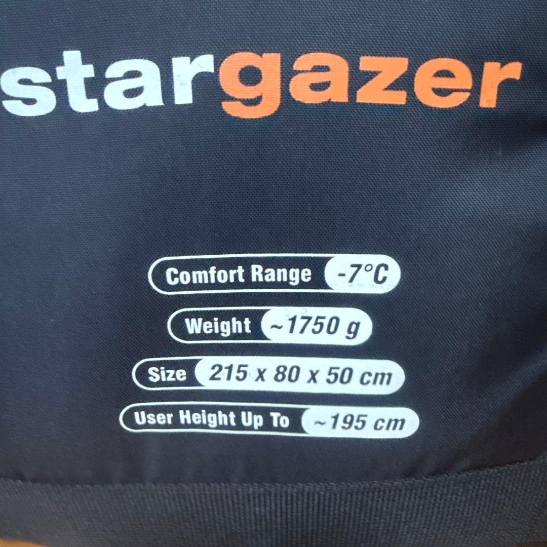 ドイター　シュラフ　寝袋　冬用　deuter stargazer -7℃