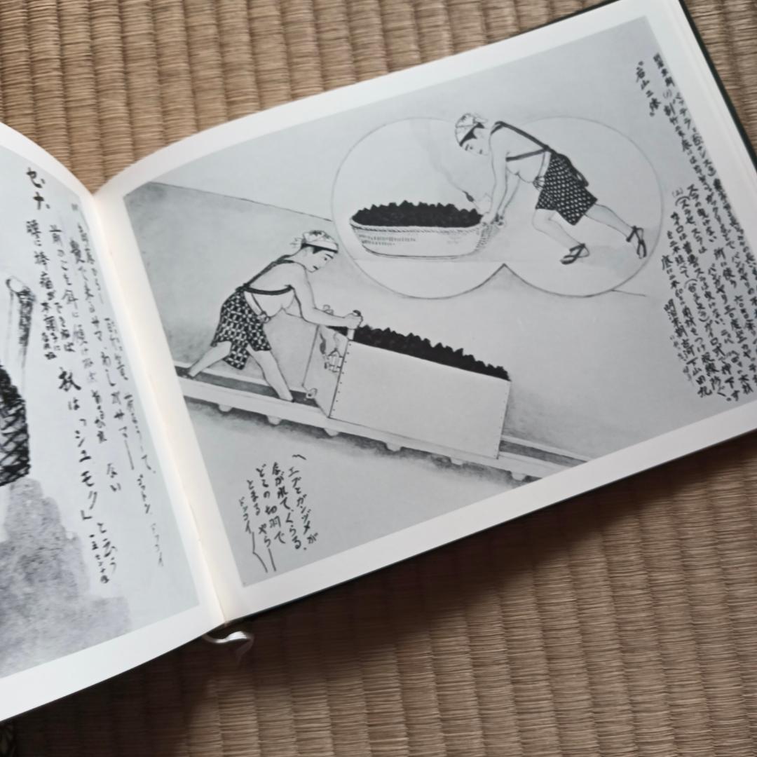 筑豊炭坑絵巻　山本作兵衛　著者署名入り