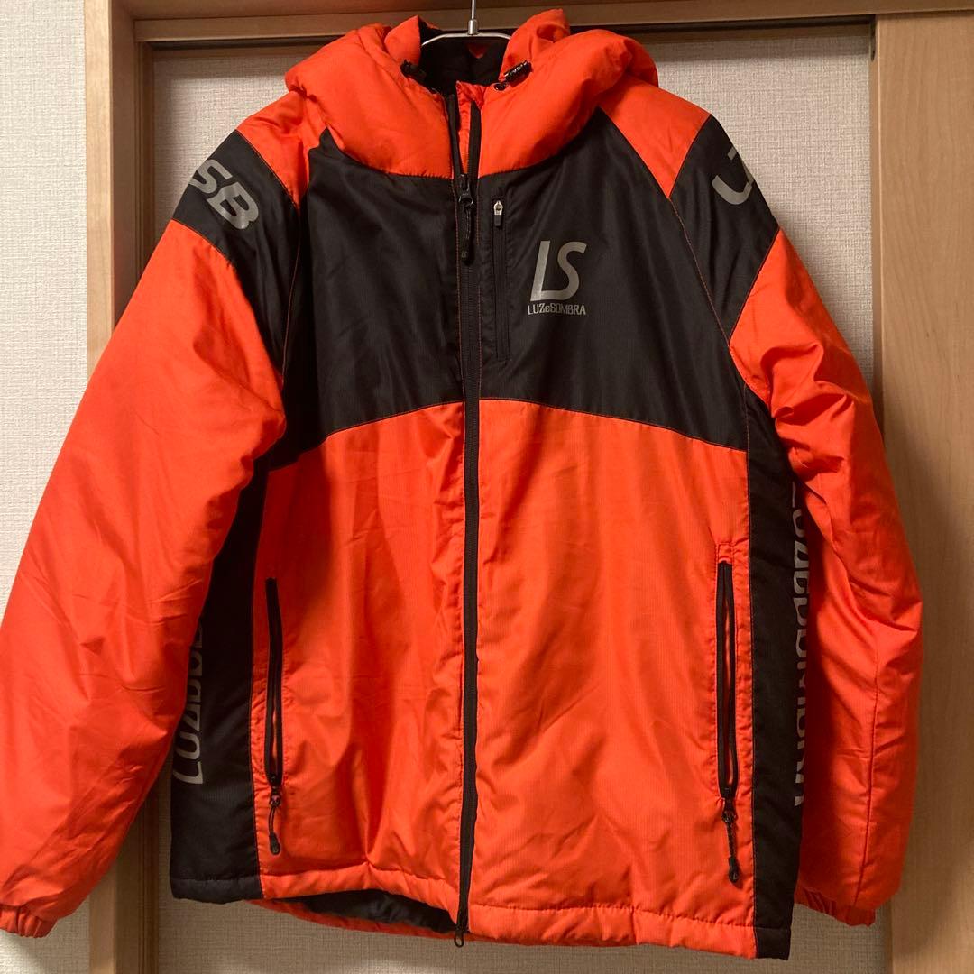 LUZeSOMBRA 中綿アウター Lサイズ オレンジ/黒