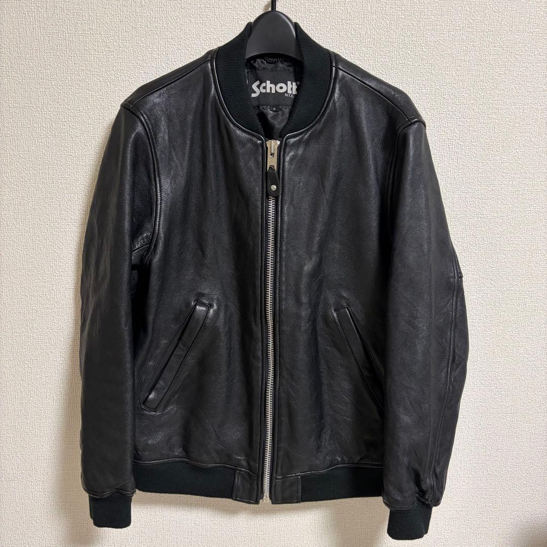 Schott ショット レザージャケット バワリー MA-1