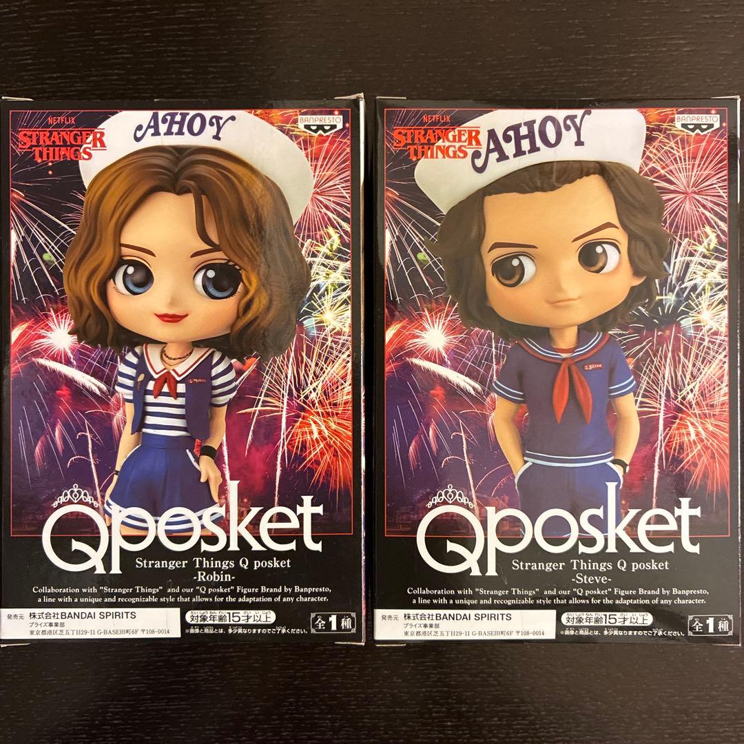 Stranger Things Qposket フィギュア セット