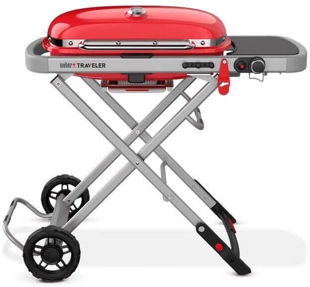 ヘ*コ様 値下げ新品未開封 Weber Traveler ガスグリル 90300