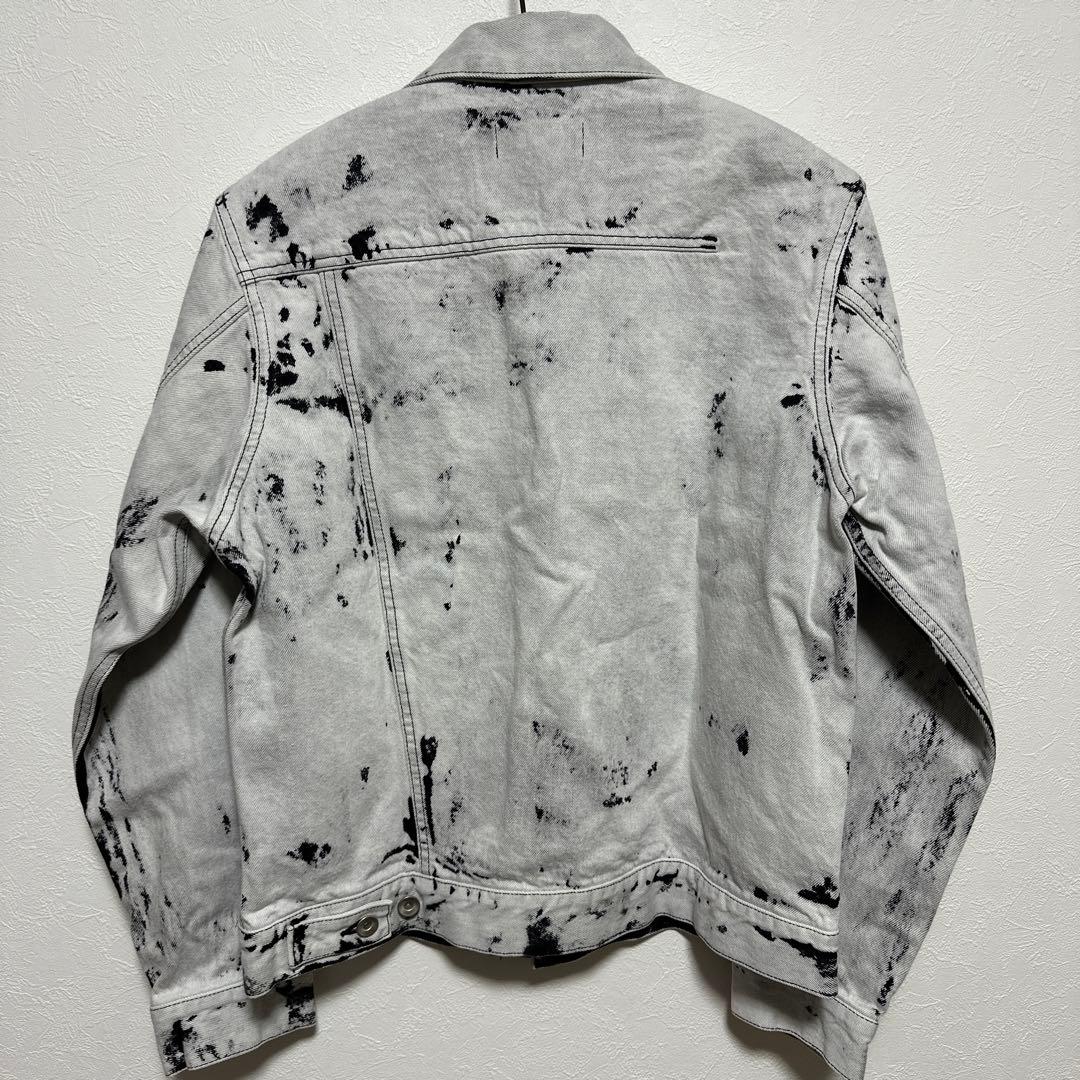 ジャケット・アウター ensou. Erased Jean Jacket-Bleached