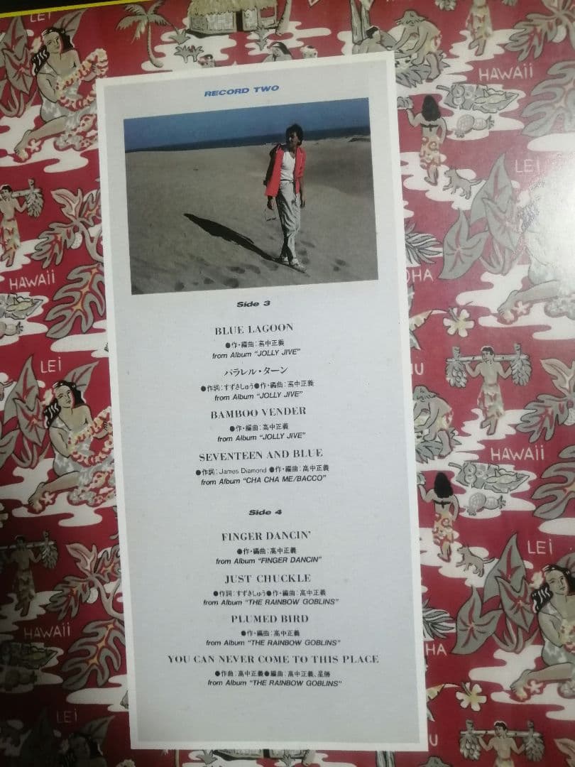 高中正義　SINGING AND PLAYING LP2枚組　帯付き