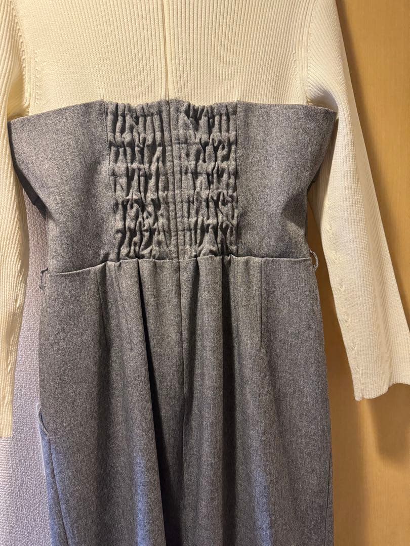 ジャスグリッティー　ベアドッキングワンピース　Mサイズ　新品タグ付き