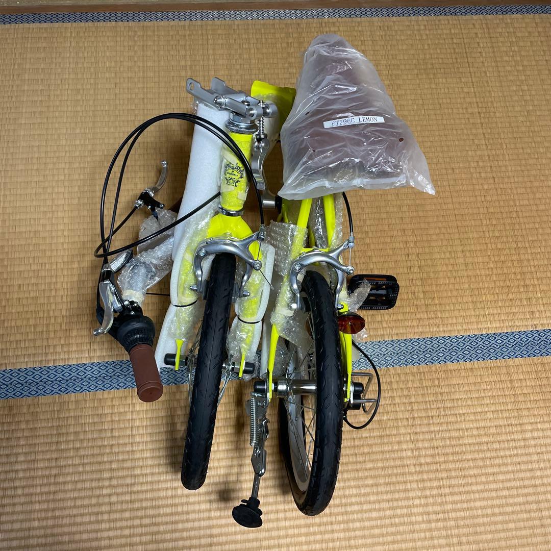 Orobianco 折りたたみ自転車 イエロー　※最終値下げ
