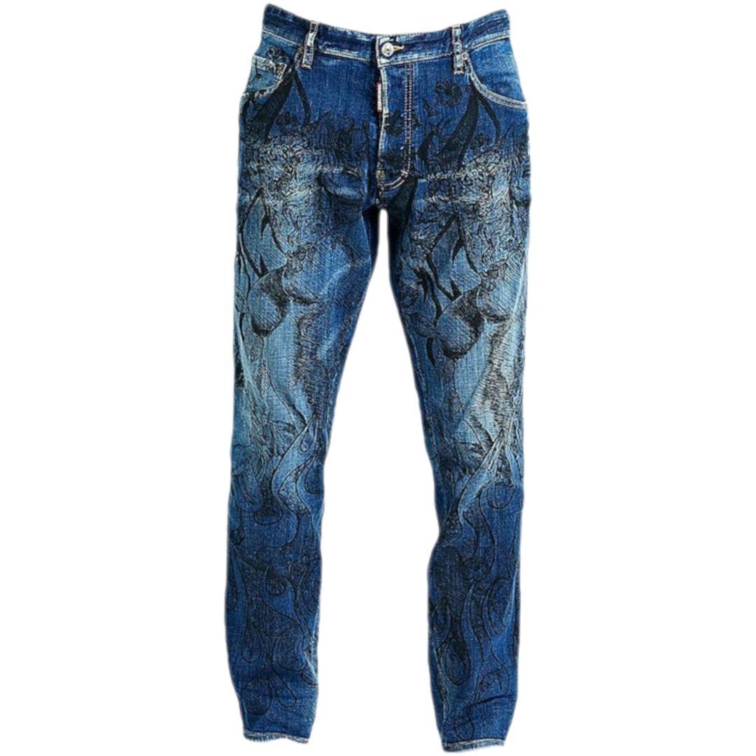 かんちゃん　2022 ディースクエアード　SkaterJeans