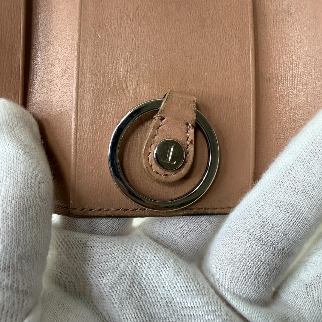 TOD'S トッズ キーケース ピンク レザー 6連キーケース ブランド小物