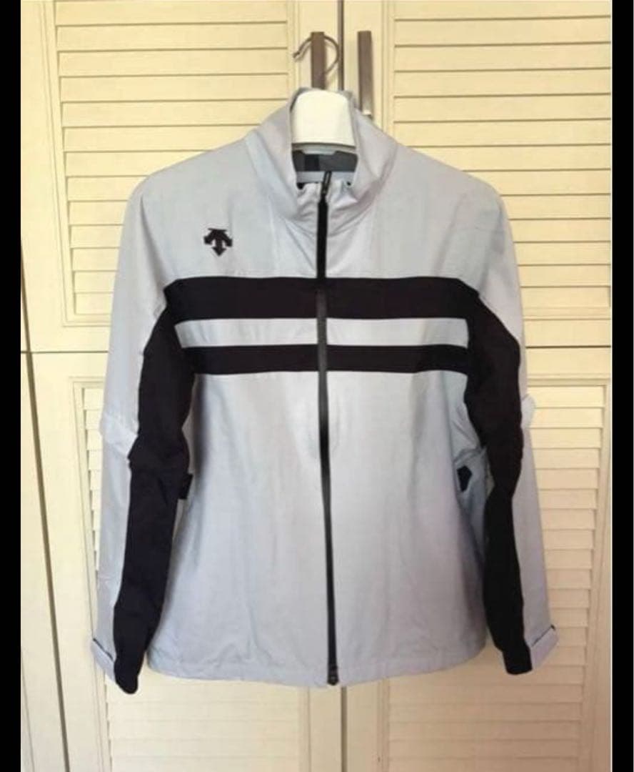 DESCENTE GOLF レインウェア　グレー/ブラック　美品