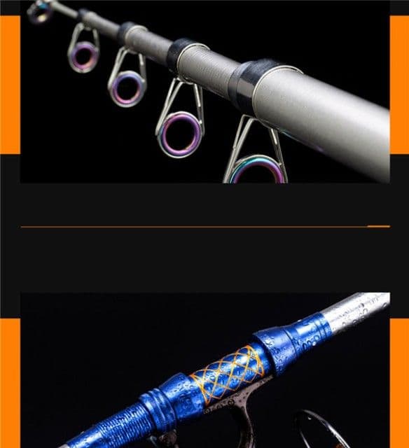 超硬調カーボン釣り竿 釣り竿セッロッド スピニングリール コンパクトロッド 釣具